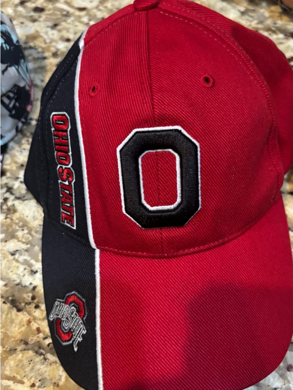 Ohio State Red and Black Men's Baseball Cap